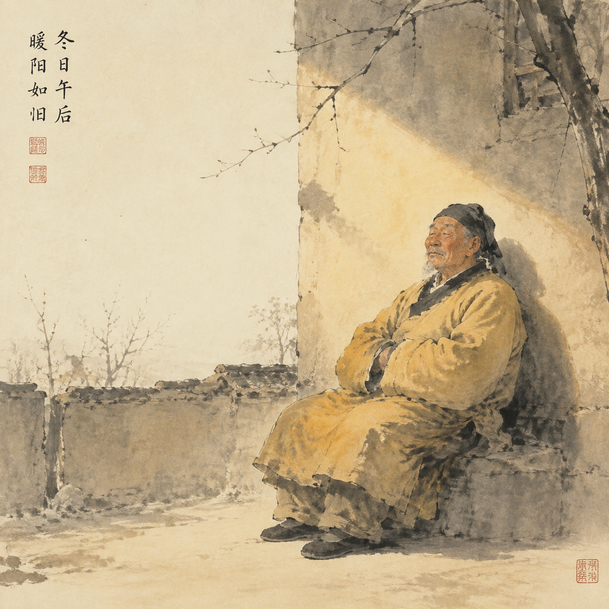 冬阳如棉